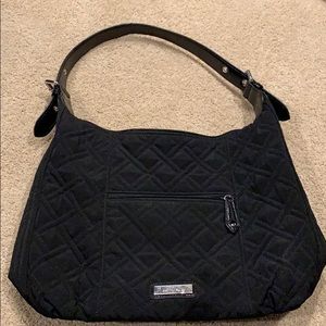 Black Vera Bradley one strap purse